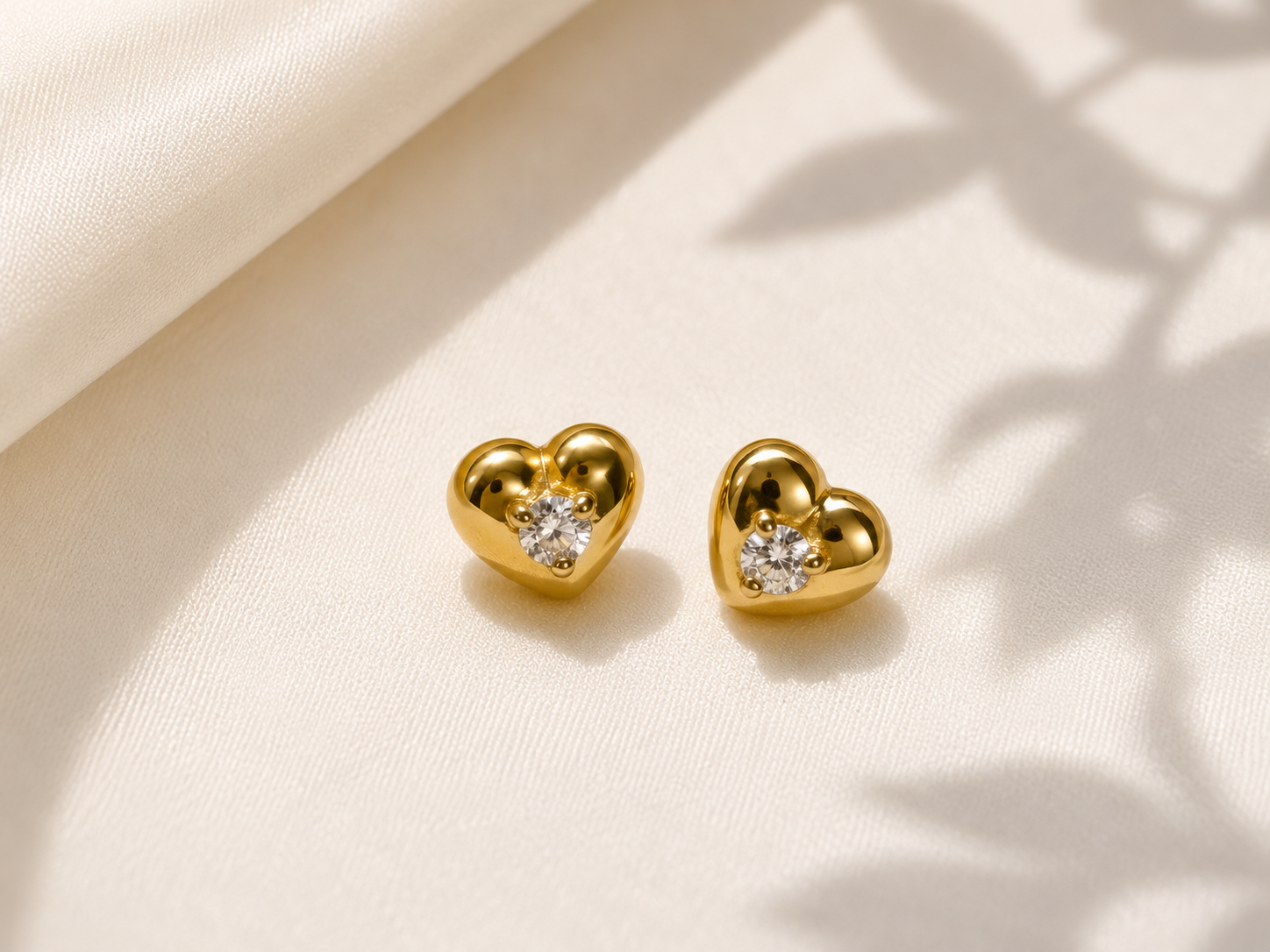 Heart earrings